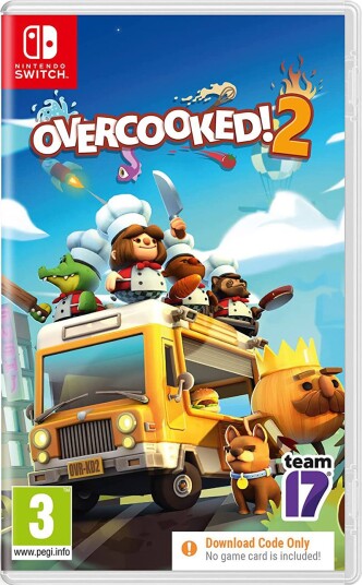 Overcooked! 2 Code in a box Switch