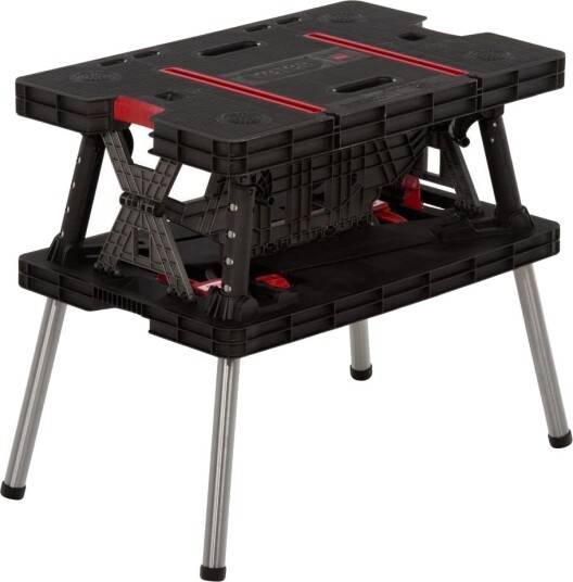 Keter Arbeidsbord 237005 Sammenleggbart 85 × 55 × 75,5 cm, Maks 453 kg