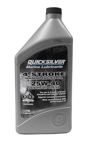 Quicksilver 25W-40 Synthetic Blend 1L Quicksilver 25W-40 Synthetic Blend 1L