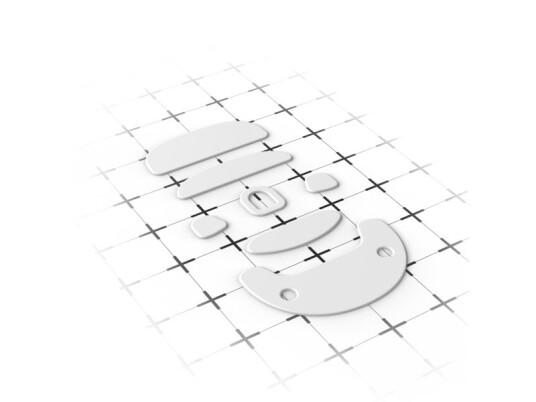Endgame Gear Op1, Museføtter, Polytetrafluoretylen (Ptfe), 0,8 Mm, Hvit Endgame Gear Op1, Museføtter, Polytetrafluoretylen (Ptfe), 0,8 Mm, Hvit