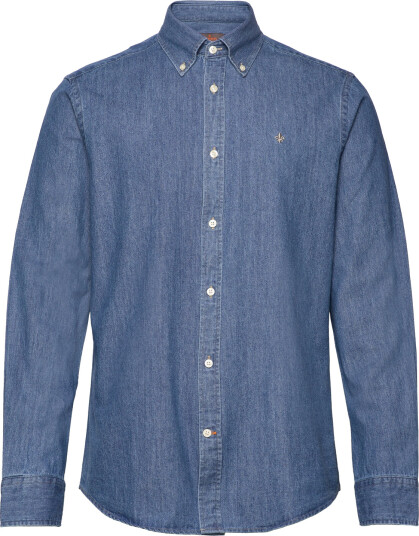 Morris Morris Denim Shirt - Classic Fit - Blue - XS