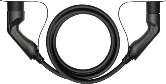 Deltaco E-Charge 3Fase Ladekabel Type 2 til Type 2 32A 22kW 3m Svart