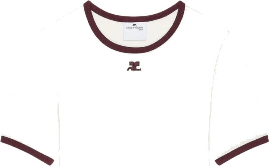 Courrèges Dame Topper Hvit M, Courrèges Dame Topper Hvit M,