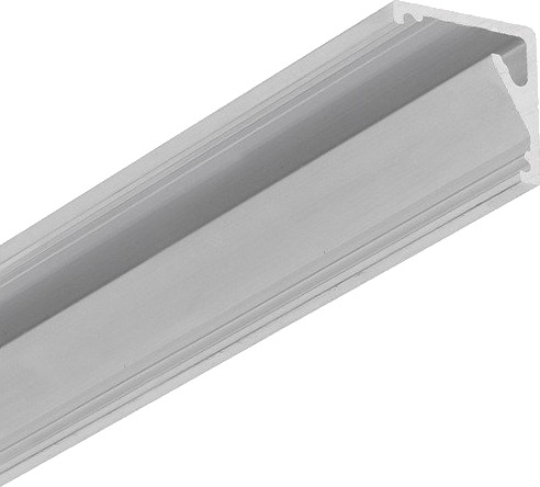 Topmet 1m aluprofil CABI12 E Ubehandlet aluminium hjørne LED skinne Topmet 1m aluprofil CABI12 E Ubehandlet aluminium hjørne LED skinne