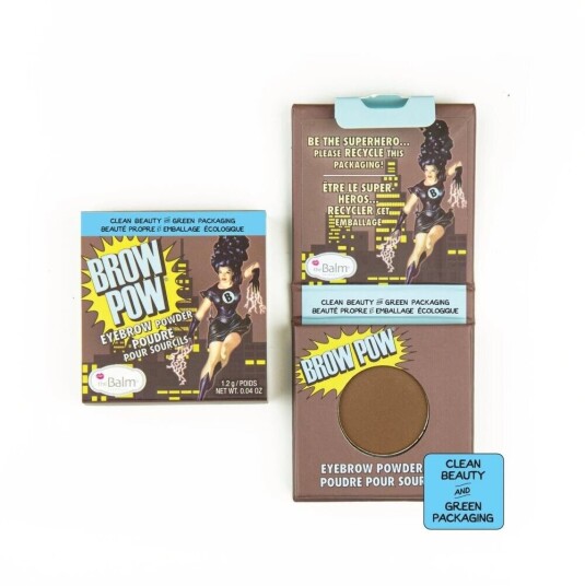 Thebalm Brow Pow øyenbrynspudder Lysebrun 1,2 g