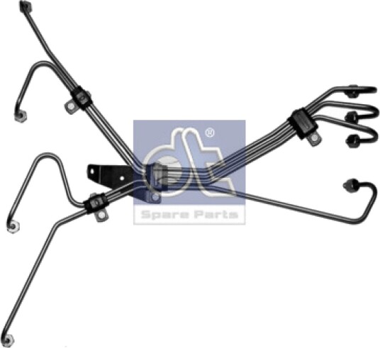 Sett høytrykkledning, innsprøytningsanlegg DT Spare Parts 4.90634