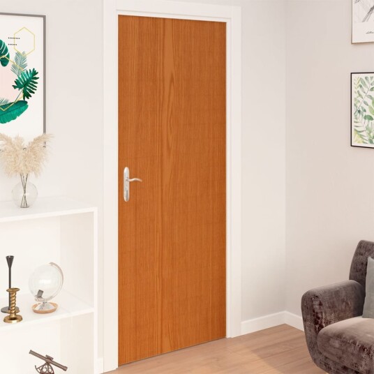  Selvklebende Folie Til Møbler 500x90cm PVC Lys Eikefarge
