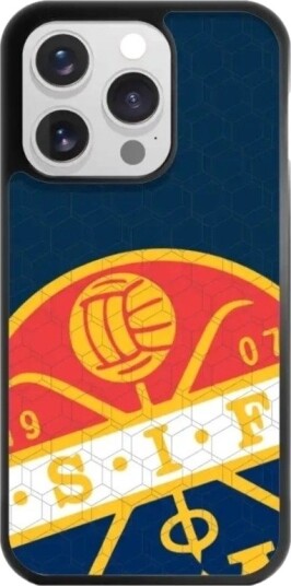 Phonecases3D iPhone 15 Pro Strømsgodset 3D mobildeksel, svart