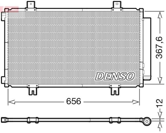 Kondensator DENSO DCN47009 Kondensator DENSO DCN47009