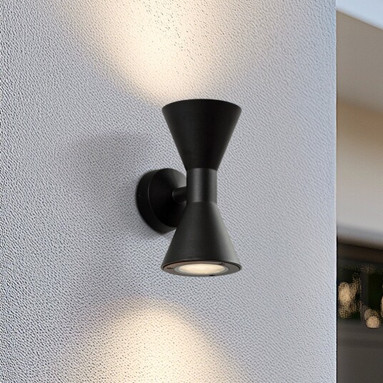 Utelampe Lucande Xalor dimmbar Svart Balkong Aluminium Moderne 10.6 21.4 Svart Utelampe Lucande Xalor dimmbar Svart Balkong Aluminium Moderne 10.6 21.4 Svart
