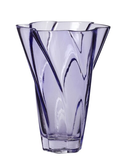 Hübsch Bloom Vase Purple H19.5CM