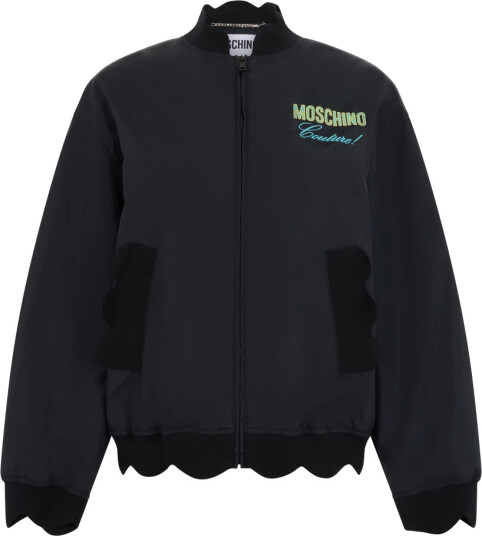 Moschino Dame Jakker Svart XS, Moschino Dame Jakker Svart XS,