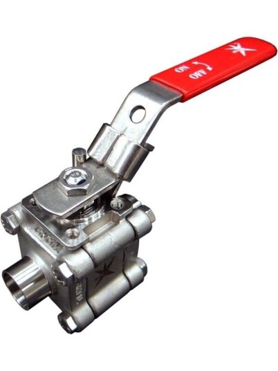 Lemvigh-Muller Ballvalve mars 83 25x1.2 sms rb 3-part