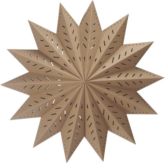 PR Home Alfa julestjerne Brun 60 cm Brun