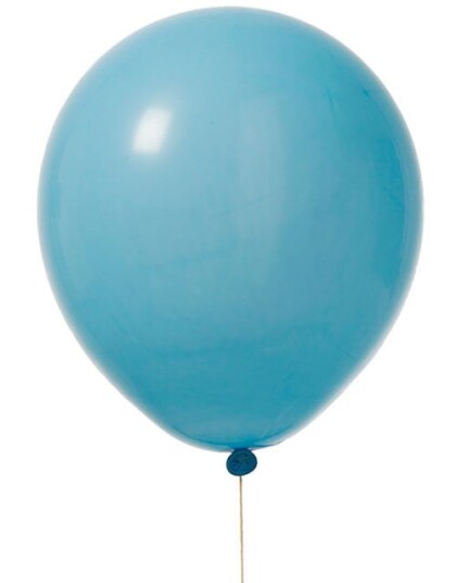 10 stk 30 cm Lys Blå Ballonger
