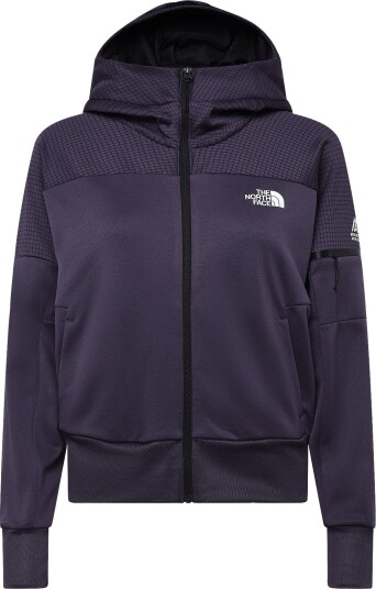 The North Face W Mountain Athletics Full Zip Fleece 2.0   Purple   XL