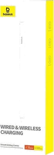 Aktiv penn Baseus Smooth Writing Series med trådløs og kablet lading Hvit Aktiv penn Baseus Smooth Writing Series med trådløs og kablet lading Hvit