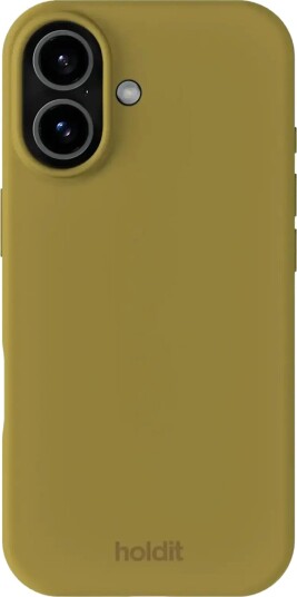 Holdit Silicone Case iPhone 17 Khaki green Holdit Silicone Case iPhone 17 Khaki green