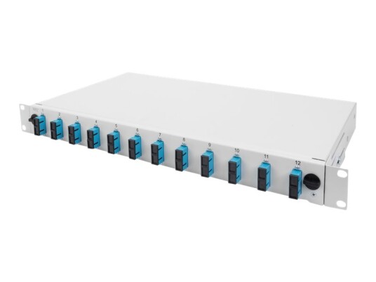 Digitus Dn 96200 Ql Spleiseboks For Fiberoptikk Grå Ral 7035 1U 19" DN 96200 QL