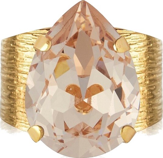 Caroline Svedbom Ring Classic Drop Gold Gull Caroline Svedbom Ring Classic Drop Gold Gull