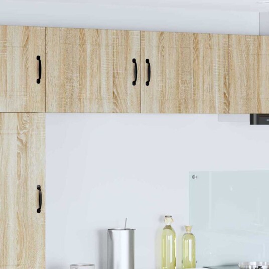  Kjøkkenskap 2 pcs Sonoma eik 50 x 31 x 40 cm Konstruert tre