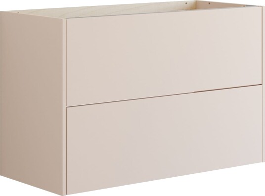 Dansani Inzo Classic Servantskap 2 Skuff B60 120xh64xd44cm Glatt / Sand Matt 100cm