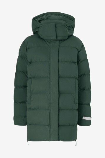 Helly Hansen Vinterparkas W Aspire Puffy Parka Grønn Helly Hansen Vinterparkas W Aspire Puffy Parka Grønn