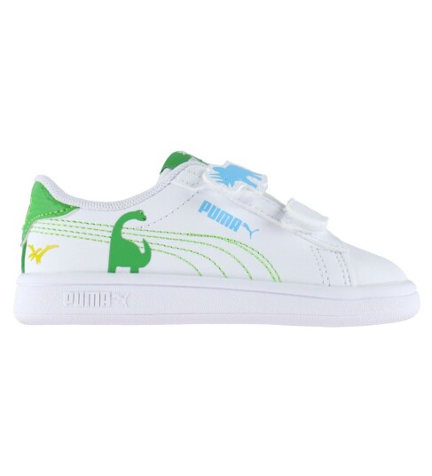 PUMA Puma Smash 3.0 Dino V Inf White 24 PUMA Puma Smash 3.0 Dino V Inf White 24