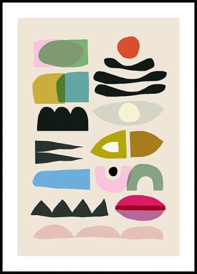 Nord No2 Plakat Plakat / 21x30cm