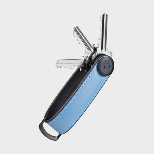 Orbitkey Hybrid Lær Nøkkelorganisator Lake Blue