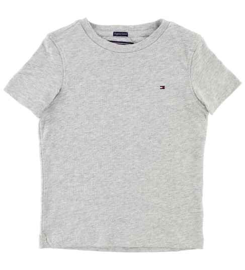 Tommy Hilfiger Boys Basic Cn Knit S/S   Grey   164