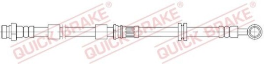 Bremseslange QUICK BRAKE 58.891