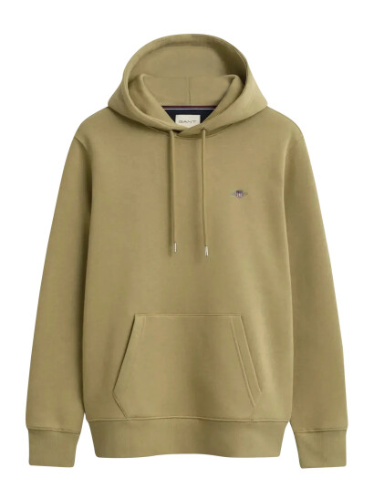 GANT Reg Shield Hoodie - Beige - XXL