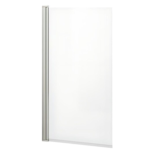 Vikingbad Liam vegg H150cm Klart Glass Sølv / 70cm VB 003238 01