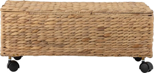 Bloomingville MINI - Nelas Basket w/Lid Nature Water Hyacinth 82064333 Bloomingville MINI - Nelas Basket w/Lid Nature Water Hyacinth 82064333