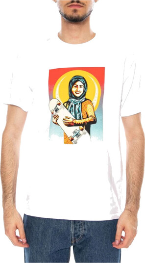 Obey Herre Topper Hvit S,