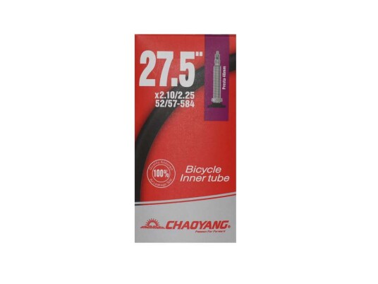 Chaoyang slange 27,5x2,10 2,25 racerventil 48mm