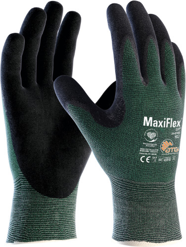ATG MaxiFlex Dark Green Cut 3B HT hansker, 12 par ,SBG-34-8743 6