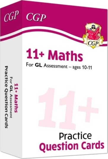 11+ Gl Maths Revision Question Cards - Ages 10-11 Av Cgp Books