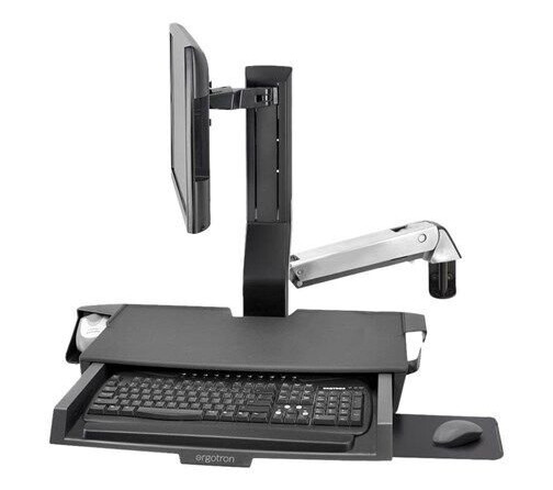 Ergotron StyleView Combo Arm with Worksurface & Pan Ergotron StyleView Combo Arm with Worksurface & Pan