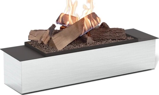 Planika Biopeis Fla4 990 Logs - Fjernstyrt Med Realistiske Vedkubbe-Flammer