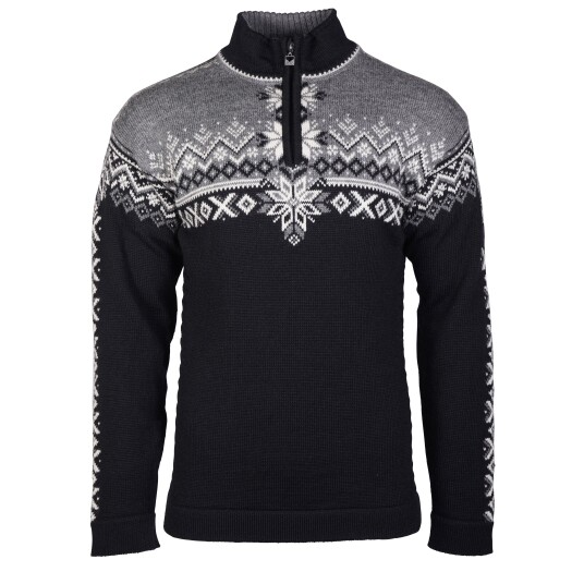 Dale Of Norway 140th Anniversary Men's Sweater Black/smoke/offwhite M Dale Of Norway 140th Anniversary Men's Sweater Black/smoke/offwhite M