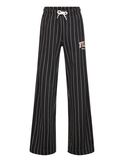 FILA Rifredi Wide Graphic Pinstriped Sweatpants Black 158 164 FILA Rifredi Wide Graphic Pinstriped Sweatpants Black 158 164