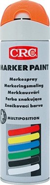 CRC Markeringsspray 500 ml Oransje Fluo