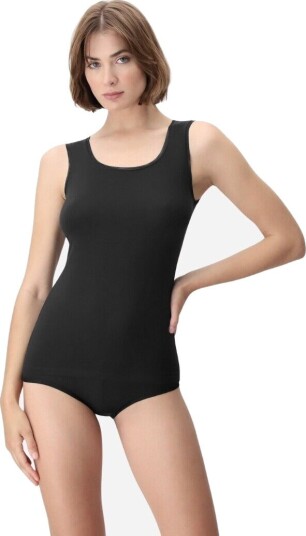 Orublu Oroblu perfect line modal tank top XL sort dame Orublu Oroblu perfect line modal tank top XL sort dame