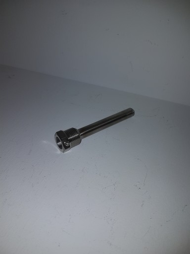 Rustfritt dykkrør ½"x100 mm passer til RF termometer 48066x xxx
