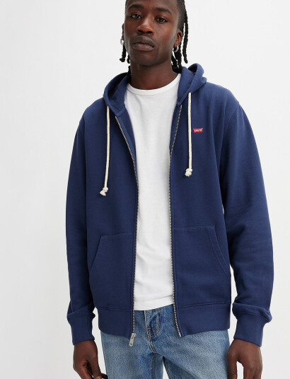 Levi"s® The Original Hm Zip Up Navy Bl - Blue - L