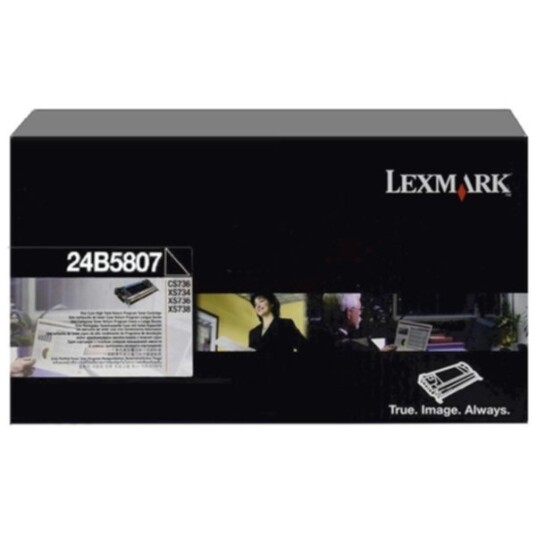 Lexmark 24B5807 Tonerkassett svart 12.000 sider