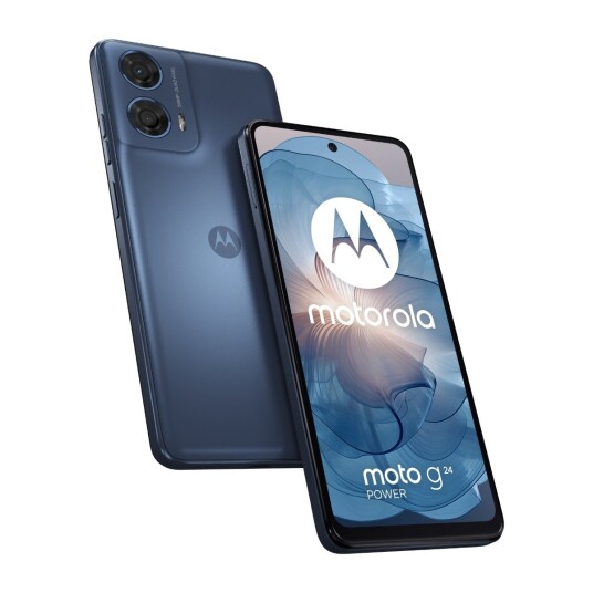 Motorola Moto G24 Power 8GB/256GB 90Hz LCD Dobbelt-SIM Blekk Blå