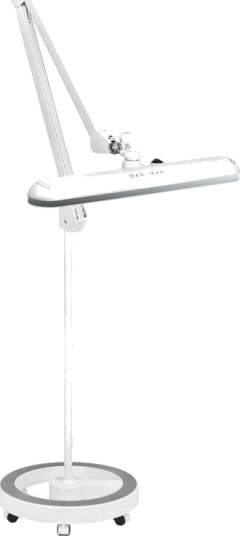 Activeshop Led Arbeidslampe 801-Tl Med Stativ - Justerbar Lysstyrke Og Fargetemperatur - Hvit